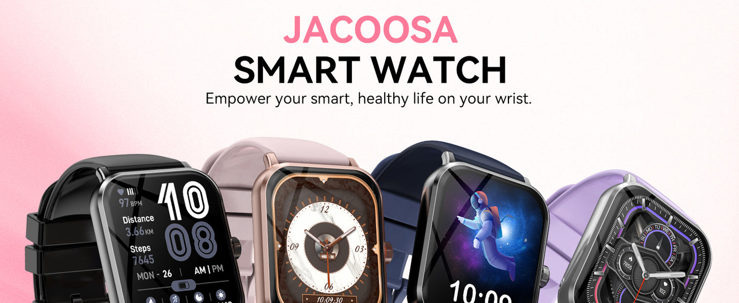 Smart Watch for Men Women, 1.83" HD Touchscreen Fitness Tracker, Smartwatch with Bluetooth Calling, 130+ Sports Modes, Heart Rate Sleep Step Monitor, 5ATM Waterproof, Compatible with iOS & Android