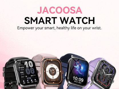 Smart Watch for Men Women, 1.83" HD Touchscreen Fitness Tracker, Smartwatch with Bluetooth Calling, 130+ Sports Modes, Heart Rate Sleep Step Monitor, 5ATM Waterproof, Compatible with iOS & Android