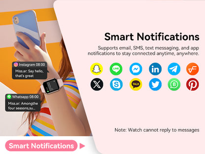 Smart Watch for Men Women, 1.83" HD Touchscreen Fitness Tracker, Smartwatch with Bluetooth Calling, 130+ Sports Modes, Heart Rate Sleep Step Monitor, 5ATM Waterproof, Compatible with iOS & Android