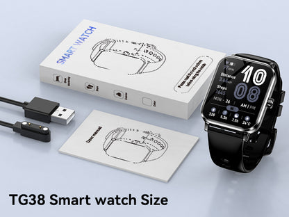 Smart Watch for Men Women, 1.83" HD Touchscreen Fitness Tracker, Smartwatch with Bluetooth Calling, 130+ Sports Modes, Heart Rate Sleep Step Monitor, 5ATM Waterproof, Compatible with iOS & Android